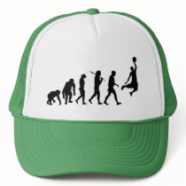 Basketball slam dunk evolution of basketball gift mesh hats