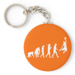Basketball slam dunk evolution of basketball gift key chains