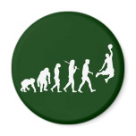 Basketball slam dunk evolution of basketball gift magnets