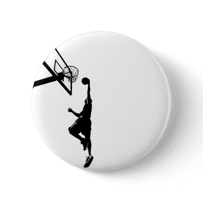 Basketball Slam Dunk Silhouette by graficallyminded
