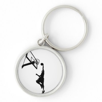 Basketball Slam Dunk Silhouette by graficallyminded
