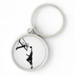 Basketball Slam Dunk Silhouette keychains