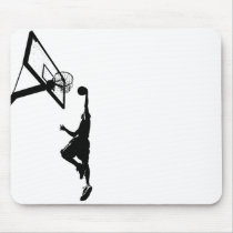 Basketball Slam Dunk Silhouette