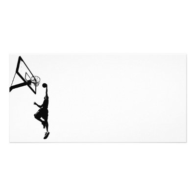 Basketball Slam Dunk Silhouette by graficallyminded