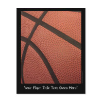 Basketball Sports Image Custom Flyer