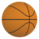 Basketball stickers