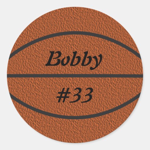 Basketball Stickers