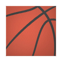 basketball stretched canvas prints
