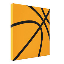 Basketball Stretched Canvas Prints