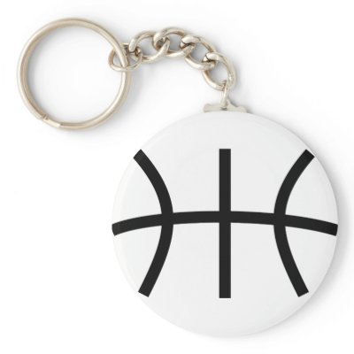 basketball strings keychain by Tomaniac