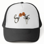 Basketball Swoosh Trucker Hat