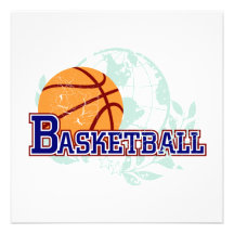 Basketball T-shirts and Gifts Personalized Announcement