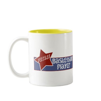 Basketball T Shirts and Gifts Mug by kids_tshirts
