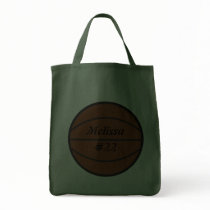Basketball Tote Bag