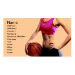 Basketball trainer business card