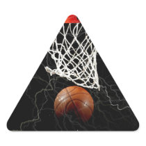 Basketball Triangle Sticker