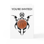 basketball. tribal. card