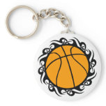 basketball. tribal. key chains
