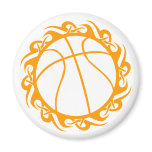 basketball. tribal. magnet