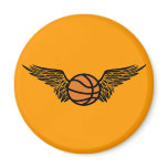 basketball. tribal. magnets