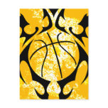 basketball. tribal. post cards