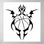 basketball : tribalz print