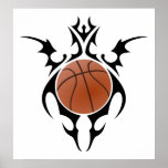 basketball : tribalz print