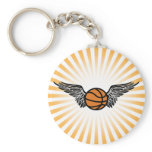 basketball. winged. keychains