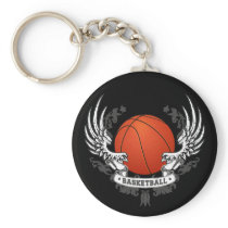 Basketball Wings Keychain