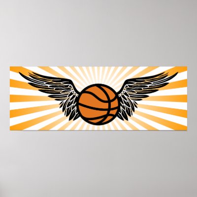 basketball : wings posters by asyrum