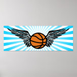 basketball : wings print