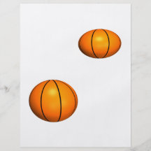 Basketballs Full Colour Flyer