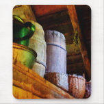Baskets and Barrels in Attic Mousepad