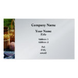 Baskets of Yarn at Flea Market - Platinum Business Cards