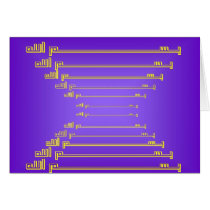 Basmalah Calligraphy Card