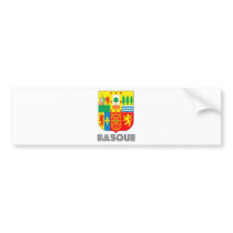 Basque Coat of Arms Bumper Sticker