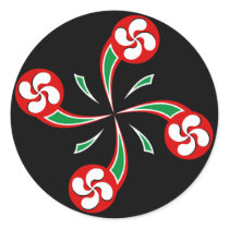 Basque Cross Sticker