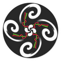 Basque Cross Sticker