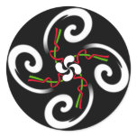 Basque Cross Sticker