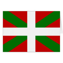 Basque Flag Greeting Card