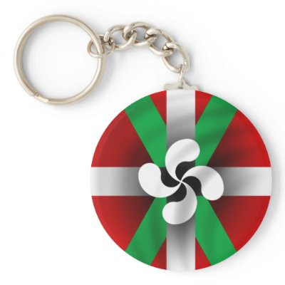 Basque Flag Keychain by sergetshirts