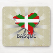 Basque Flag Map 2.0 Mousemat