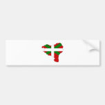 Basque Flag Map full size Bumper Sticker