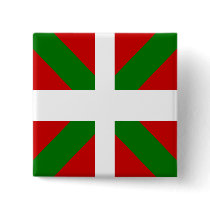 Basque High quality Flag Buttons