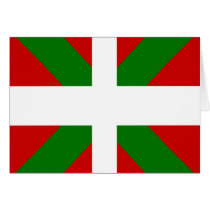 Basque High quality Flag Greeting Cards