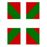 Basque High quality Flag Postcard