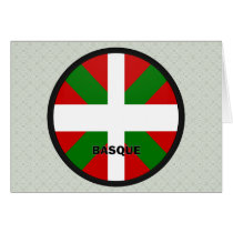 Basque Roundel quality Flag Card