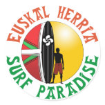 Basque surfer sticker