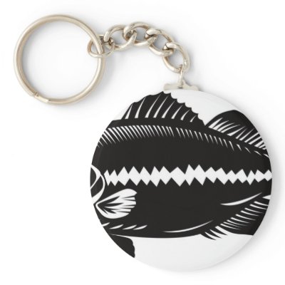 Bass Bait Clothing & Gear Keychain by BassBaitClothing