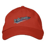 Bass Boat embroidered hats